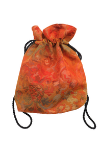 Mandarin-Kinchaku bag