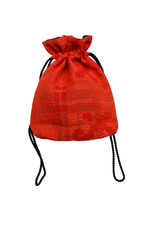 Load image into Gallery viewer, Red Cherry-Kinchaku bag

