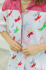 画像をギャラリービューアに読み込む, Butterfly Yukata Shirts
