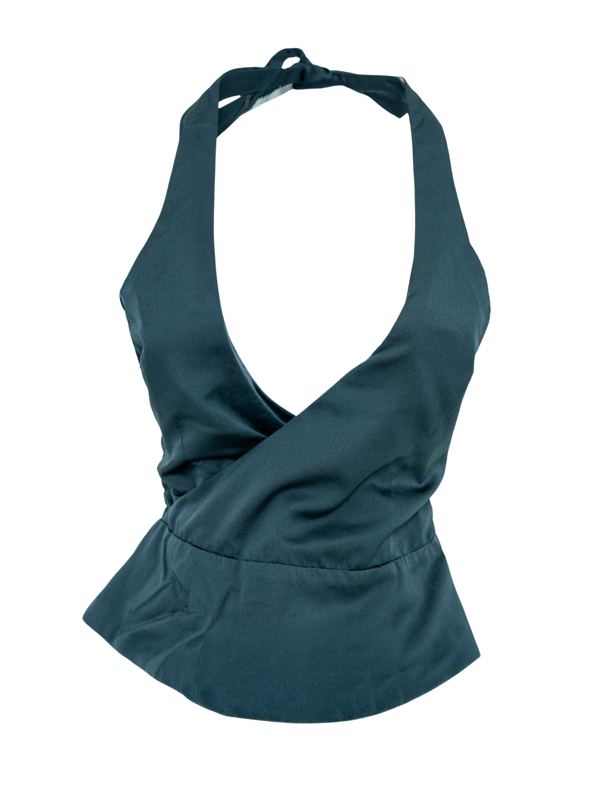 Halter Top – Indigo Blue