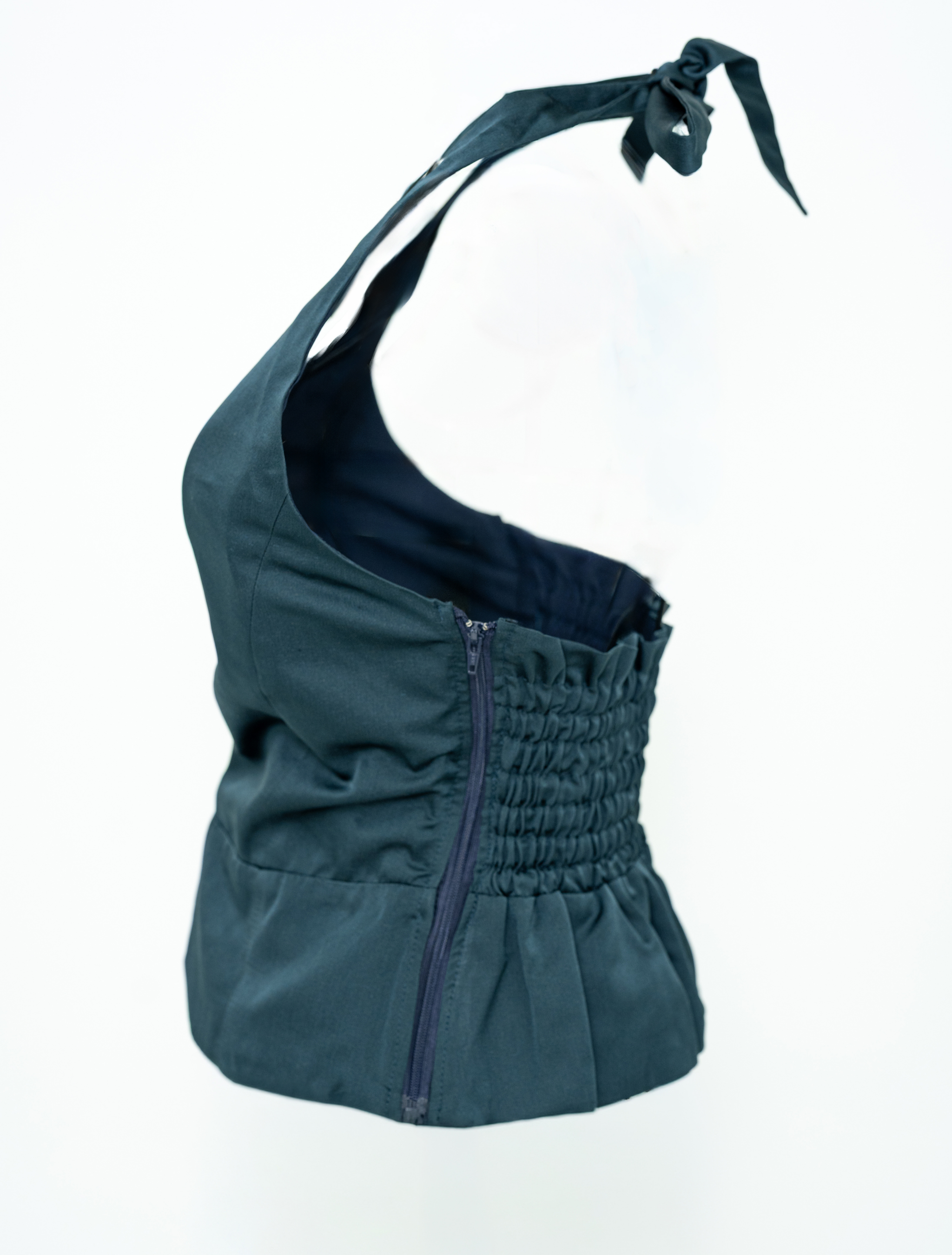 Halter Top – Indigo Blue