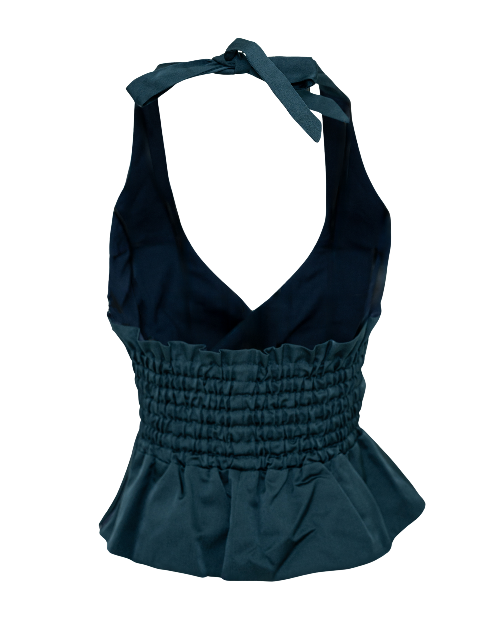 Halter Top – Indigo Blue