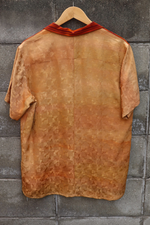 画像をギャラリービューアに読み込む, Women&#39;s Gold Kimono Shirt
