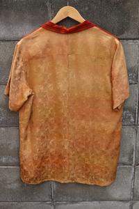Women's Gold Kimono Shirt