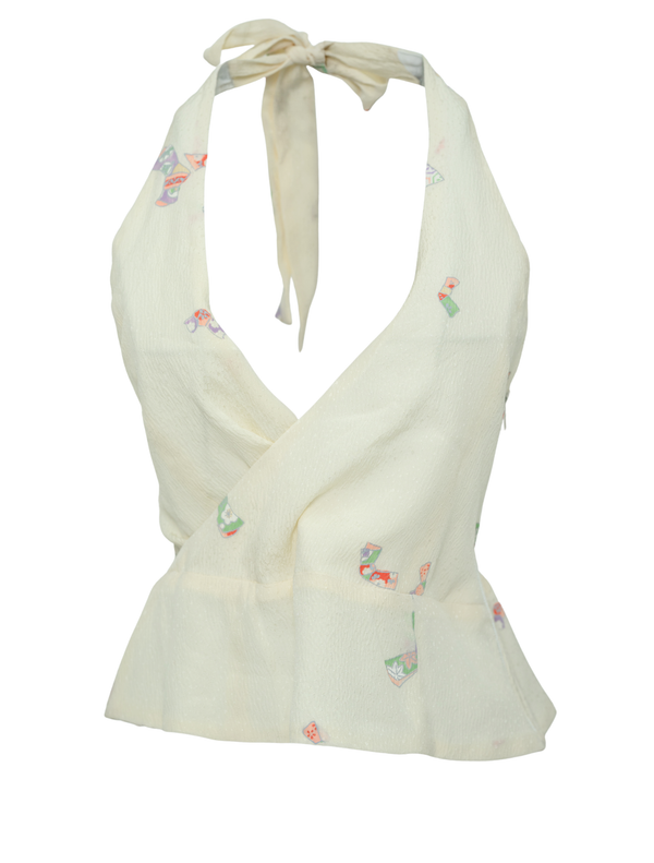 Halter Top- White