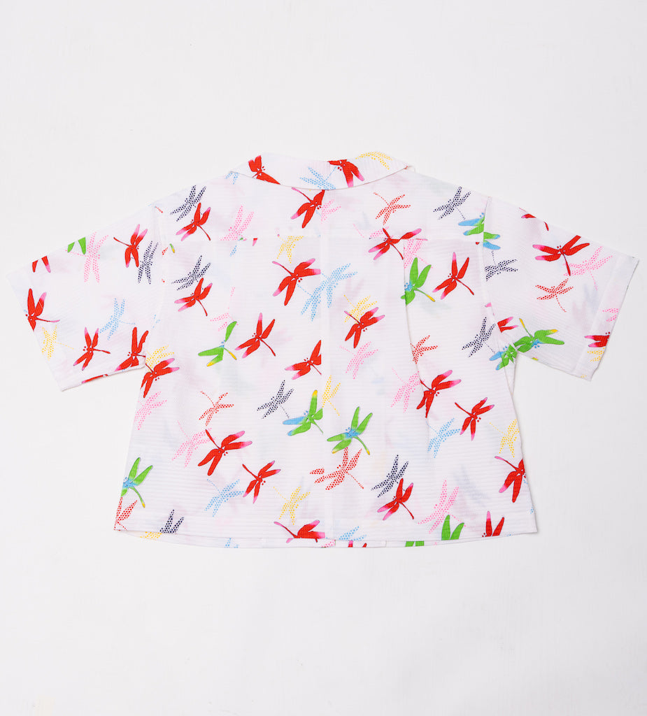 Dragonfly Crop Shirt