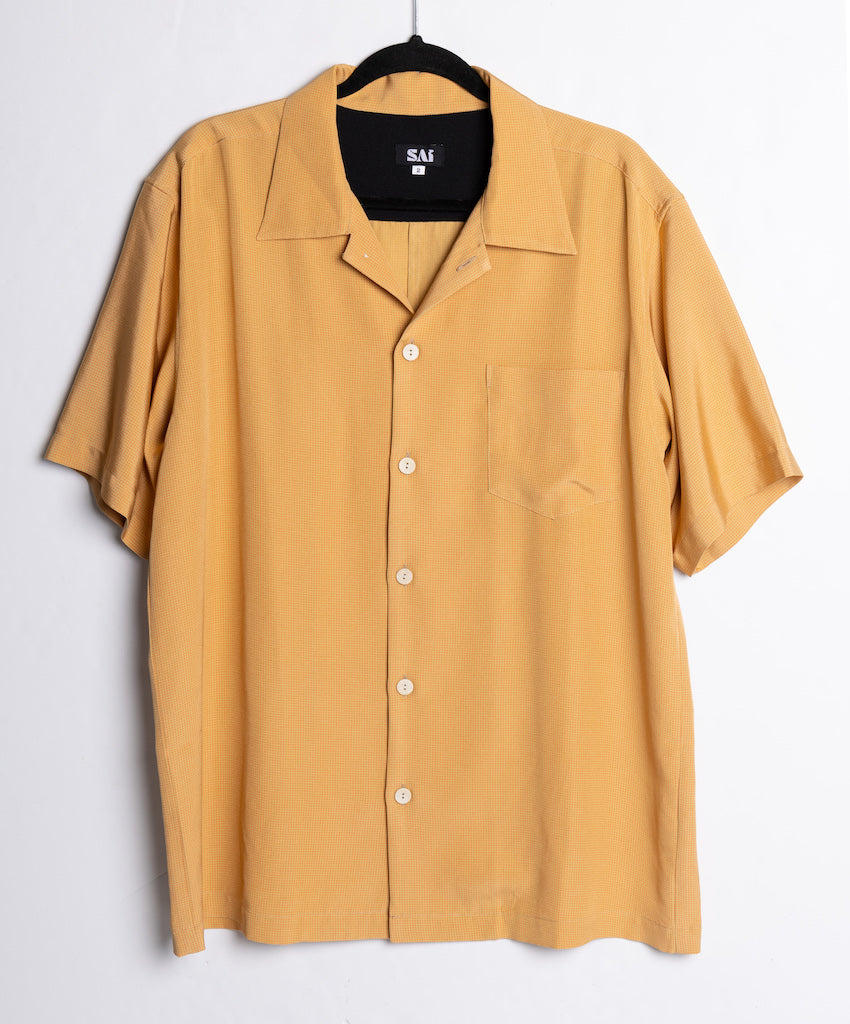 Yellow dot Kimono Shirts