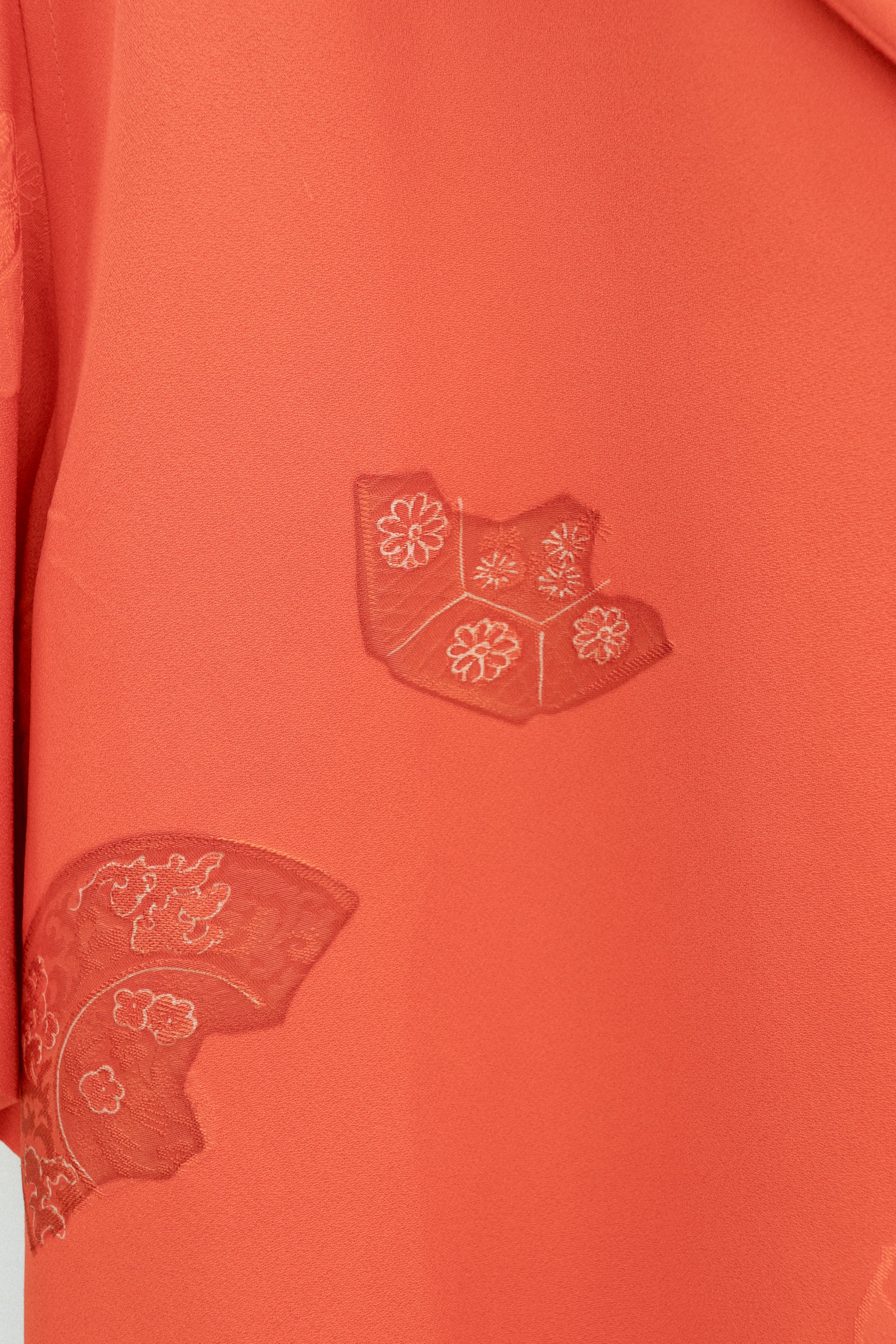 Orange Kimono shirts
