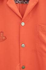 Load image into Gallery viewer, Orange Kimono shirts
