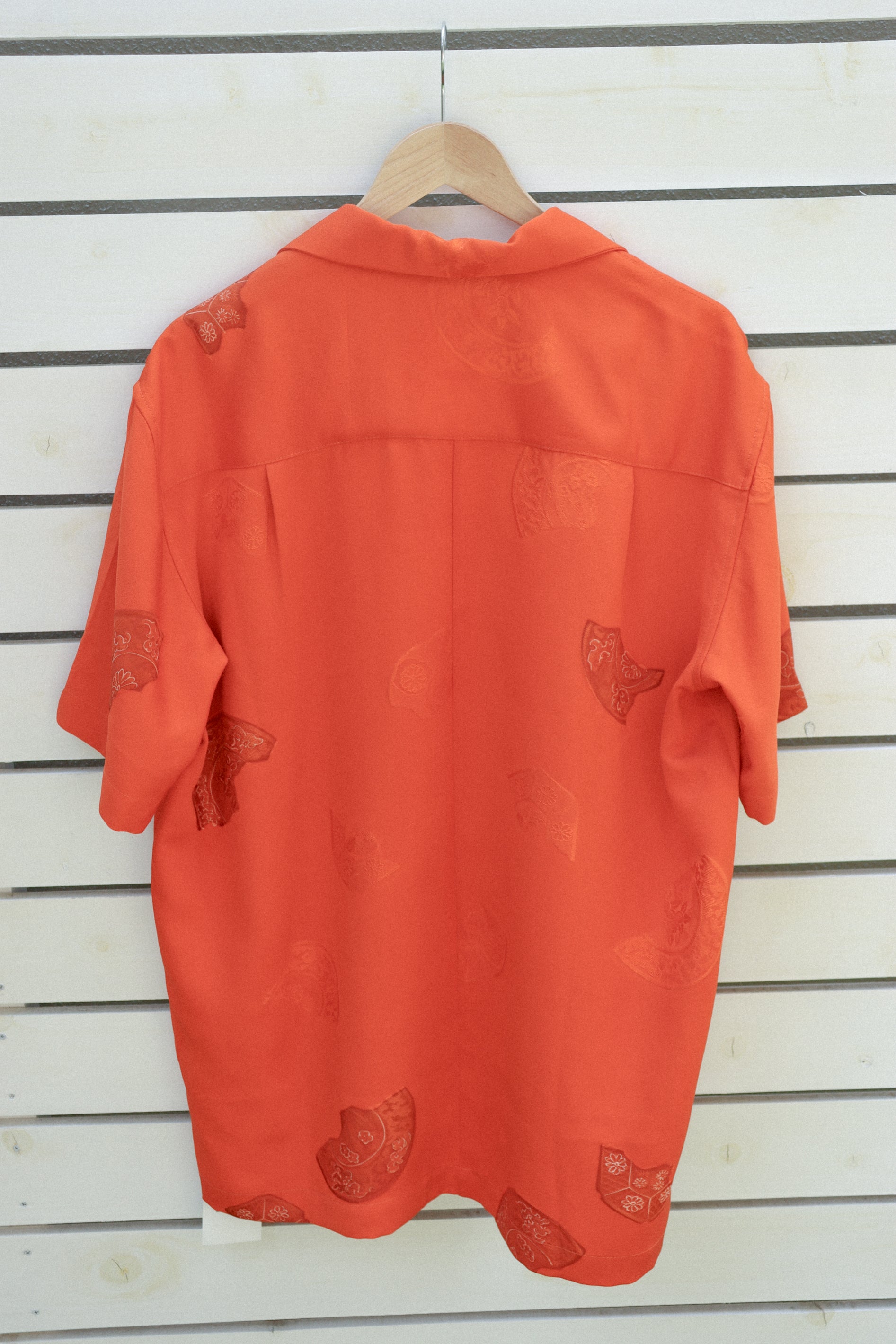 Orange Kimono shirts