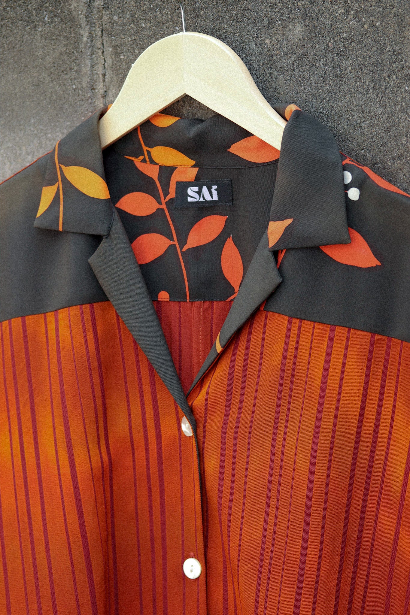 Women's Orange Kimono Shirts