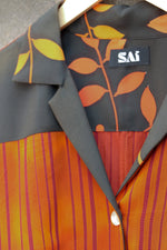 Load image into Gallery viewer, Women&#39;s Orange Kimono Shirts

