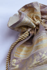 Load image into Gallery viewer, Lavender-Kinchaku bag
