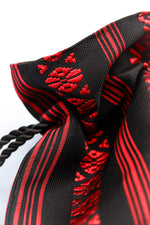 Load image into Gallery viewer, Red &amp; Black-Kinchaku bag
