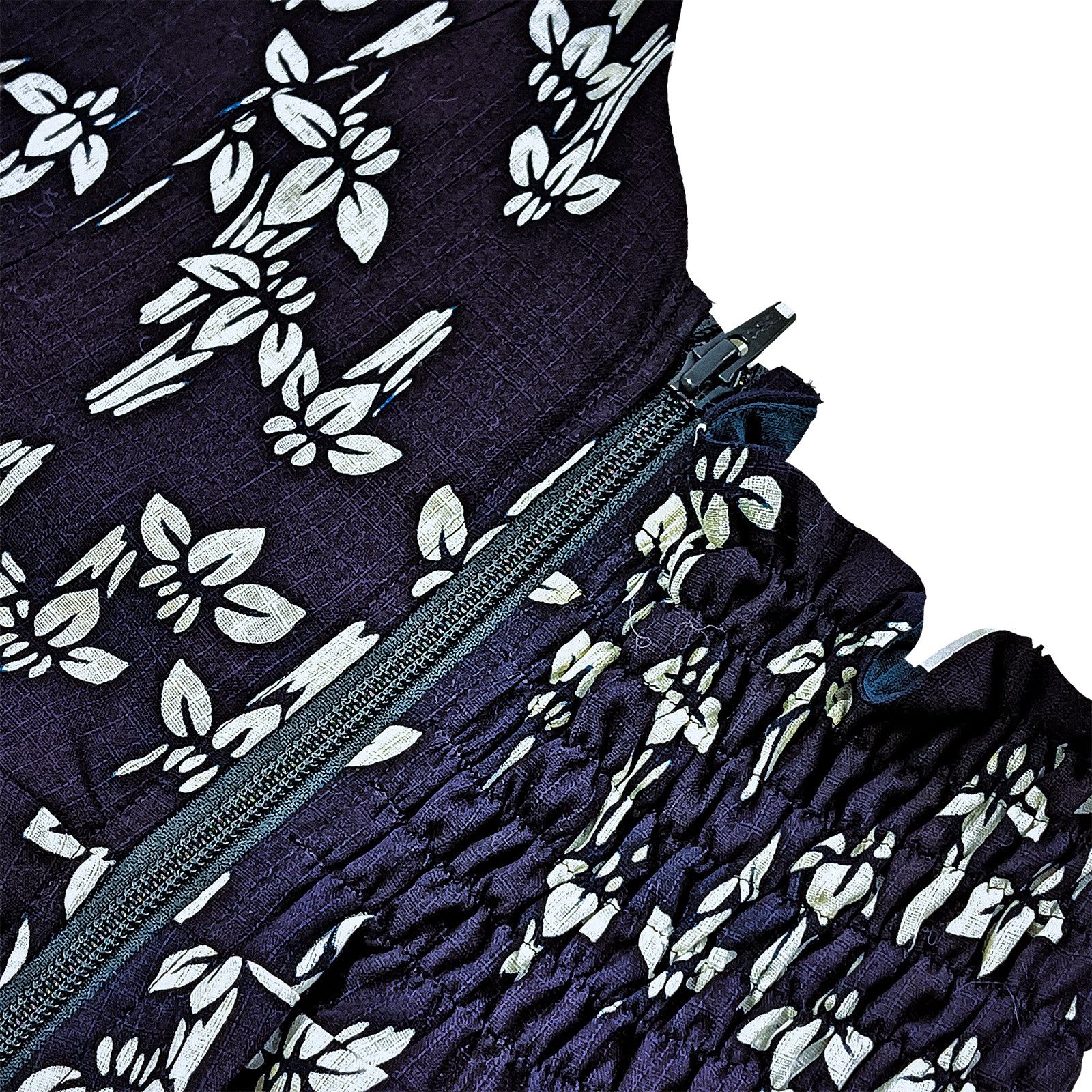 Halter Top – Navy Flower