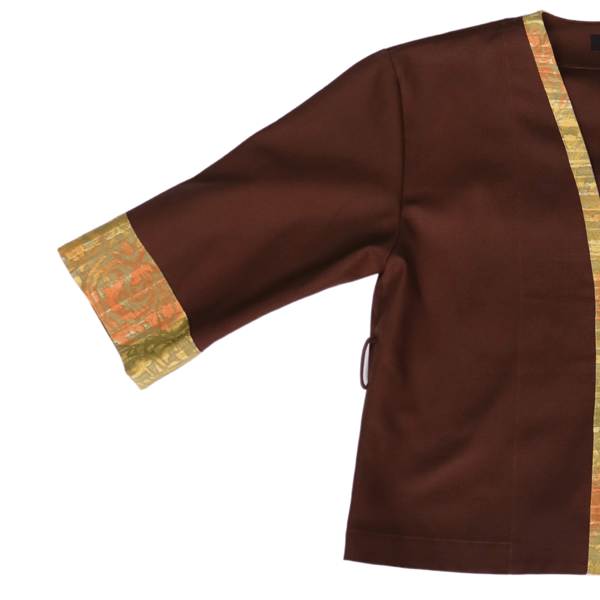 Green and Brown Japanese Jacket