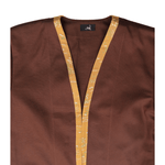 画像をギャラリービューアに読み込む, Brown Japanese Kimono Jacket
