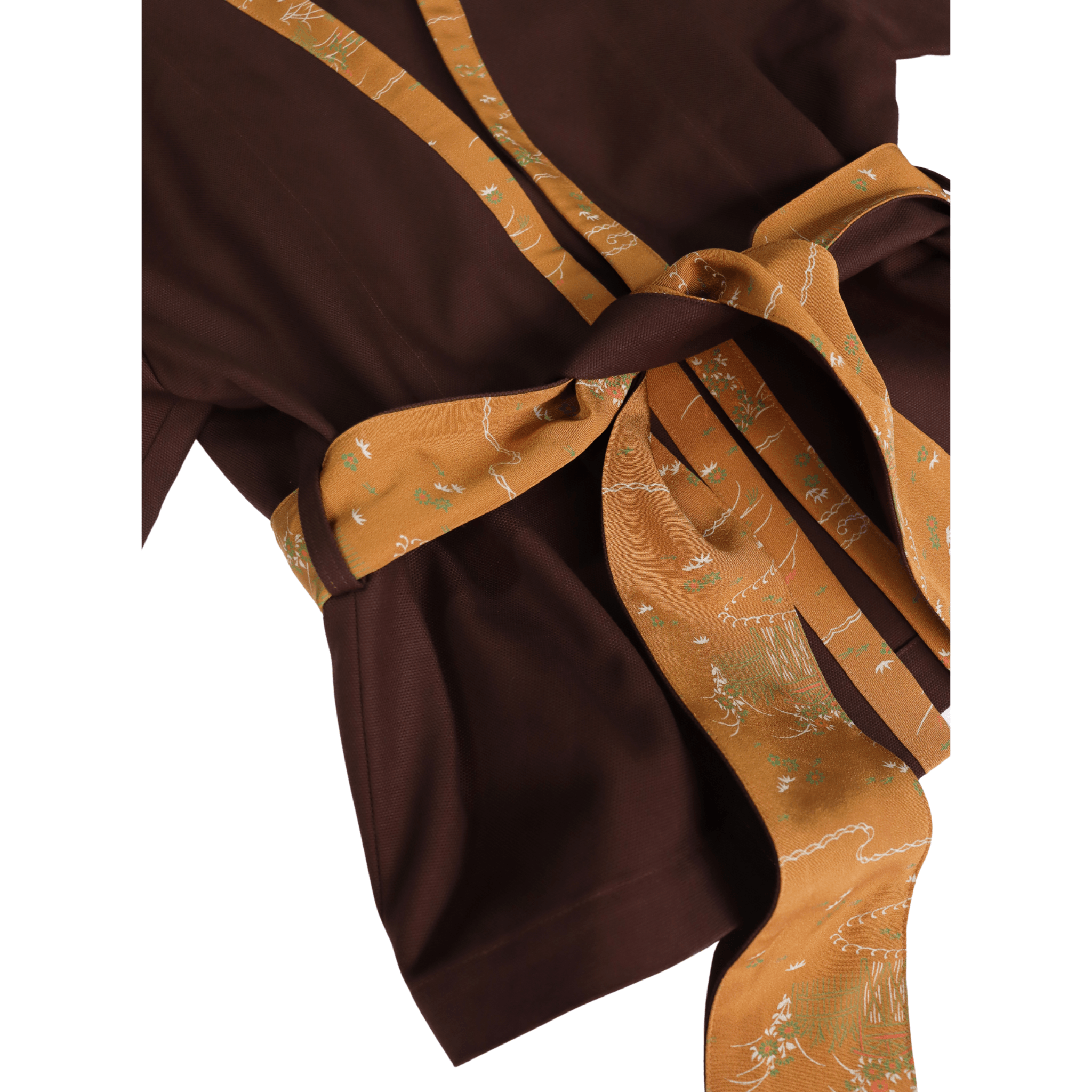 Brown Japanese Kimono Jacket
