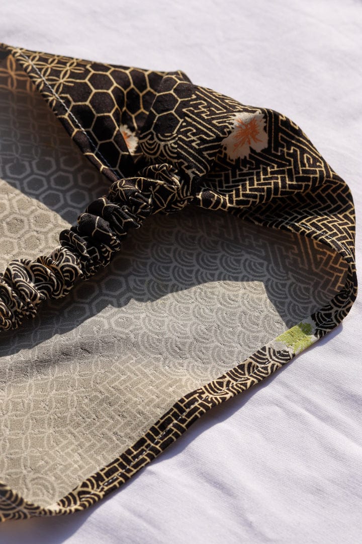Sumi Black-Bandana Headband