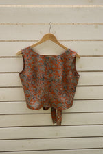 画像をギャラリービューアに読み込む, Dusty Pink Flower -Kimono Open Back Tank

