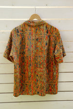 Load image into Gallery viewer, Yellow-Kimono Hawaiian Shirt

