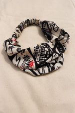Load image into Gallery viewer, Black-Bandana Headband
