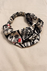 Black-Bandana Headband