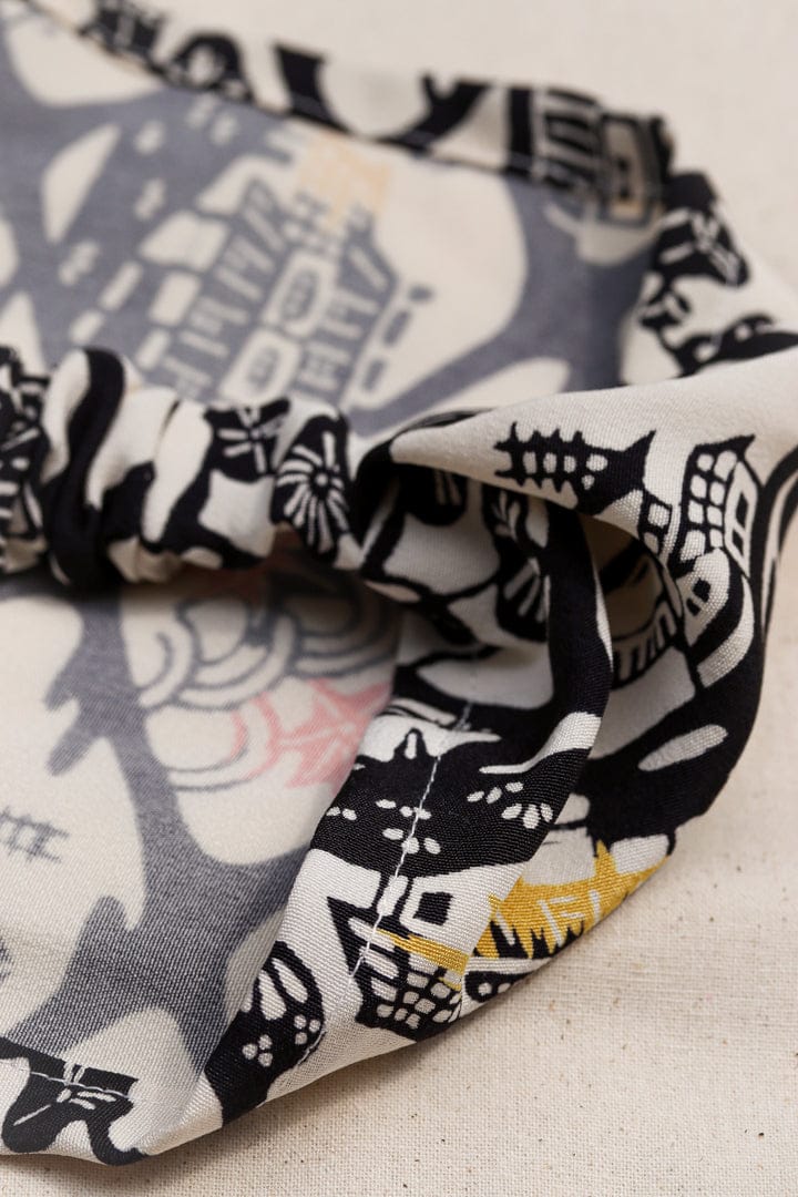 Black-Bandana Headband
