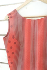 Load image into Gallery viewer, Red x Pink Kimono Open Back Tank
