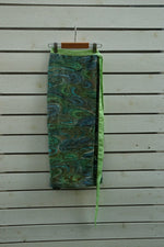 Load image into Gallery viewer, Emerald Green-Kimono wrap skirt

