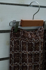 Load image into Gallery viewer, Chocolate  Brown-Kimono wrap skirt
