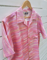 画像をギャラリービューアに読み込む, Pink Cloud Kimono Hawaiian Shirt
