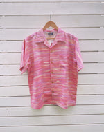 画像をギャラリービューアに読み込む, Pink Cloud-Kimono Hawaiian Shirt
