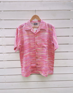 Pink Cloud-Kimono Hawaiian Shirt