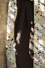 Load image into Gallery viewer, Black Flower-Kimono Pants 

