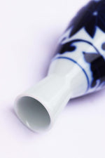 Load image into Gallery viewer, Vintage Japanese Navy Sake Bottle
