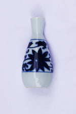Load image into Gallery viewer, Vintage Japanese Navy Sake Bottle
